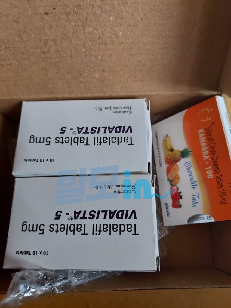 비달리스타 5mg 100정 photo review